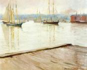 At Gloucester aka Gloucester Harbor - 约瑟夫·柔德芬·代坎普